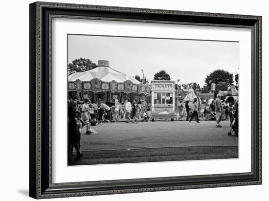 Carnival Ticket Booth-null-Framed Photo