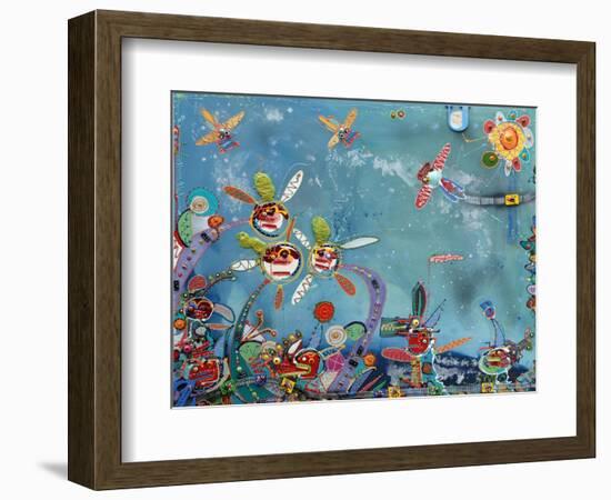 Carnival Time II-Anthony Breslin-Framed Premium Giclee Print