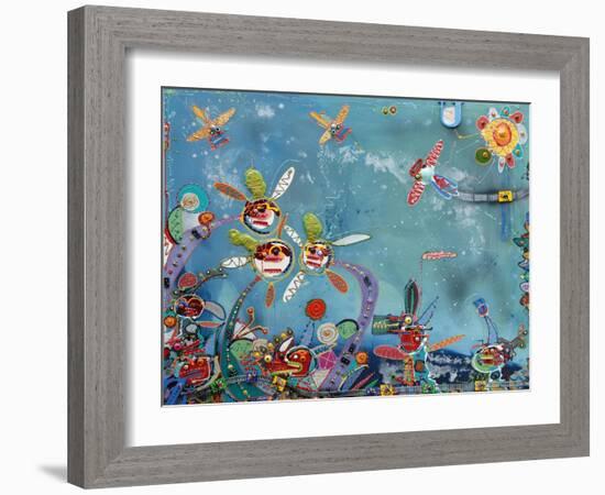 Carnival Time II-Anthony Breslin-Framed Art Print