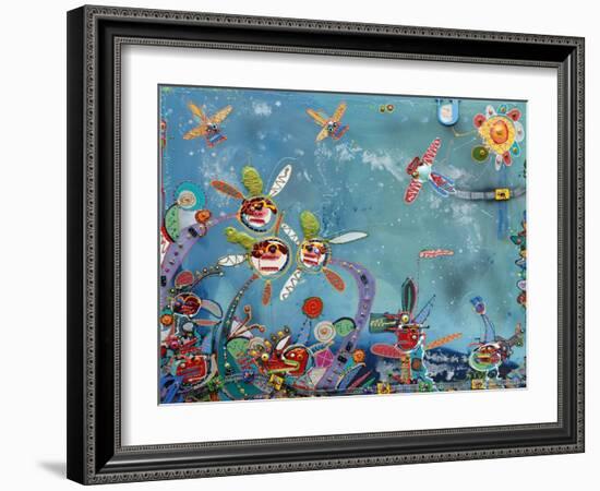 Carnival Time II-Anthony Breslin-Framed Art Print