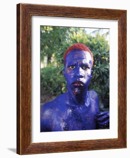 Carnival, Trinidad, Caribbean-Greg Johnston-Framed Photographic Print