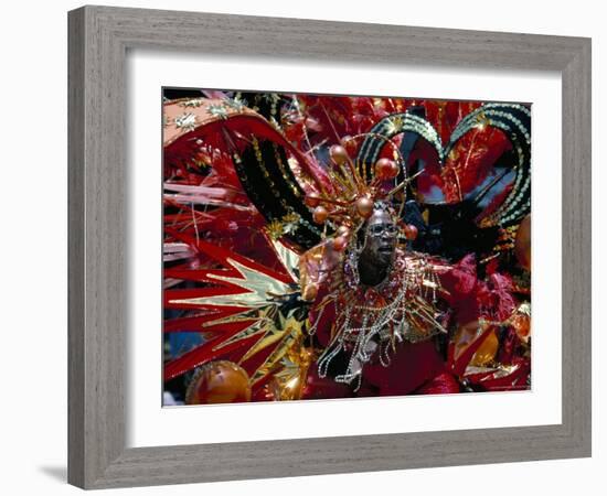 Carnival, Trinidad, West Indies, Caribbean, Central America-Adam Woolfitt-Framed Photographic Print