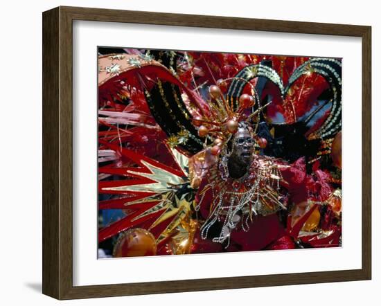 Carnival, Trinidad, West Indies, Caribbean, Central America-Adam Woolfitt-Framed Photographic Print