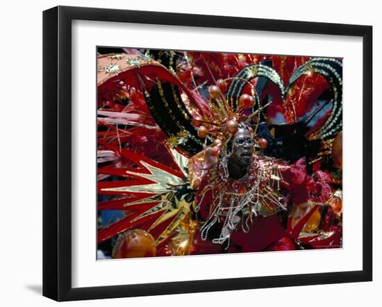 Carnival, Trinidad, West Indies, Caribbean, Central America-Adam Woolfitt-Framed Photographic Print