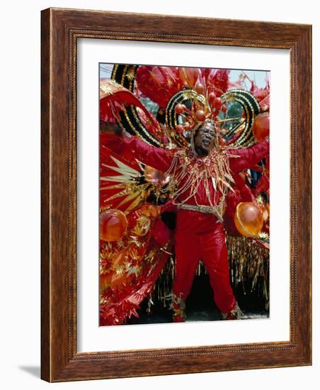 Carnival, Trinidad, West Indies, Caribbean, Central America-Adam Woolfitt-Framed Photographic Print