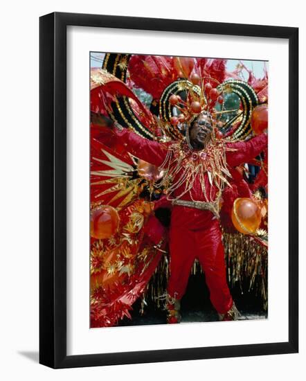 Carnival, Trinidad, West Indies, Caribbean, Central America-Adam Woolfitt-Framed Photographic Print