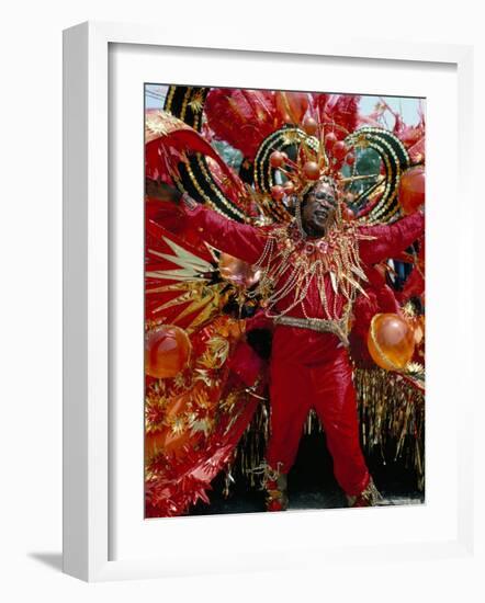 Carnival, Trinidad, West Indies, Caribbean, Central America-Adam Woolfitt-Framed Photographic Print