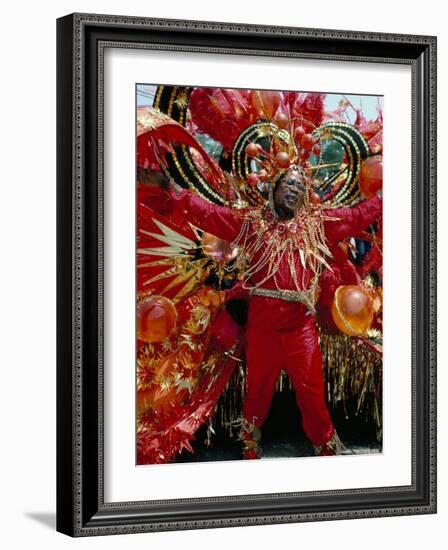 Carnival, Trinidad, West Indies, Caribbean, Central America-Adam Woolfitt-Framed Photographic Print