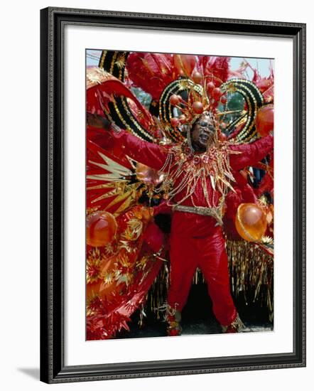 Carnival, Trinidad, West Indies, Caribbean, Central America-Adam Woolfitt-Framed Photographic Print