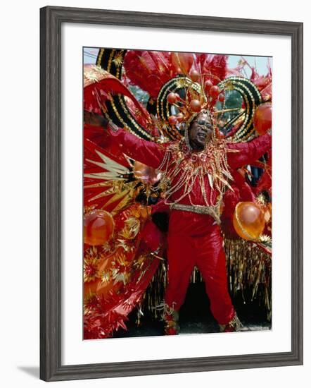 Carnival, Trinidad, West Indies, Caribbean, Central America-Adam Woolfitt-Framed Photographic Print