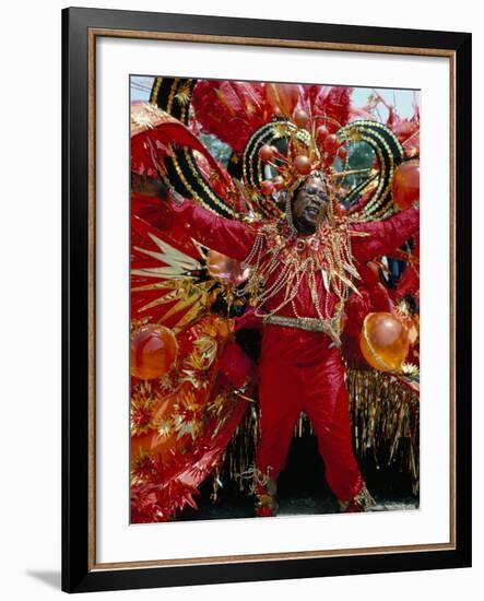 Carnival, Trinidad, West Indies, Caribbean, Central America-Adam Woolfitt-Framed Photographic Print