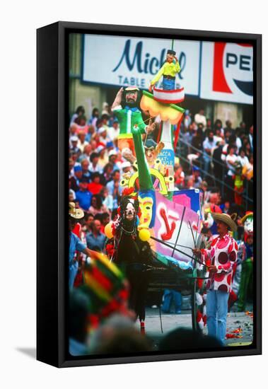 Carnival, Valletta, Malta-null-Framed Premier Image Canvas