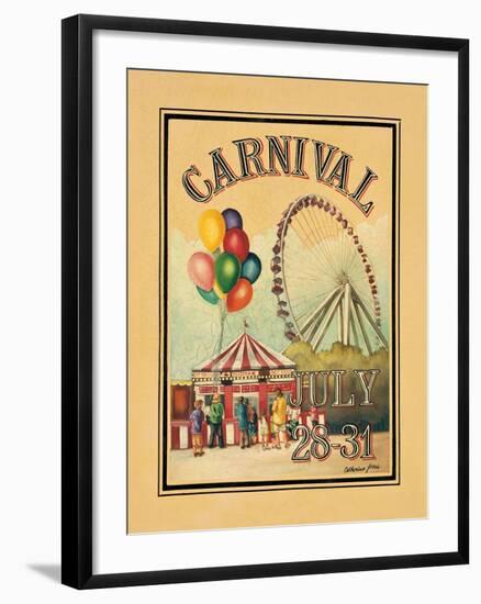 Carnival-Catherine Jones-Framed Art Print