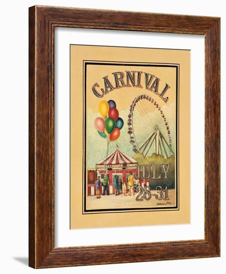 Carnival-Catherine Jones-Framed Art Print