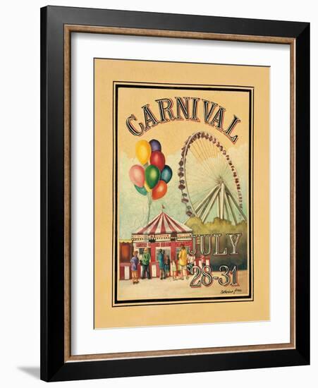 Carnival-Catherine Jones-Framed Art Print