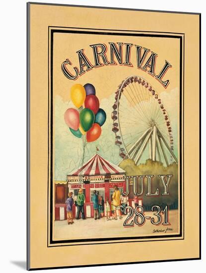 Carnival-Catherine Jones-Mounted Art Print