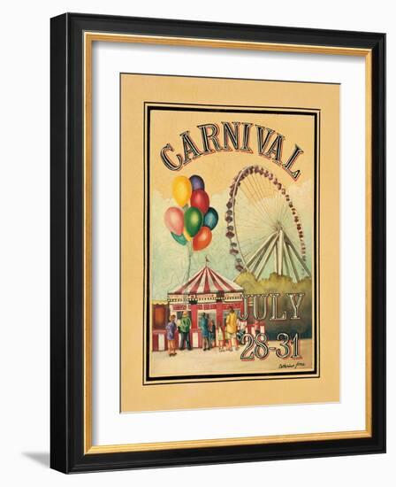 Carnival-Catherine Jones-Framed Art Print