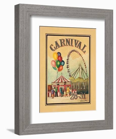 Carnival-Catherine Jones-Framed Art Print