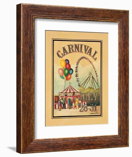 Carnival-Catherine Jones-Framed Art Print