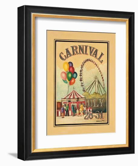 Carnival-Catherine Jones-Framed Art Print