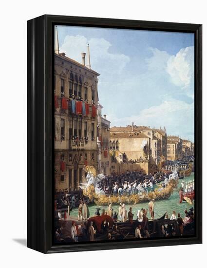 Carnival-Canaletto-Framed Premier Image Canvas