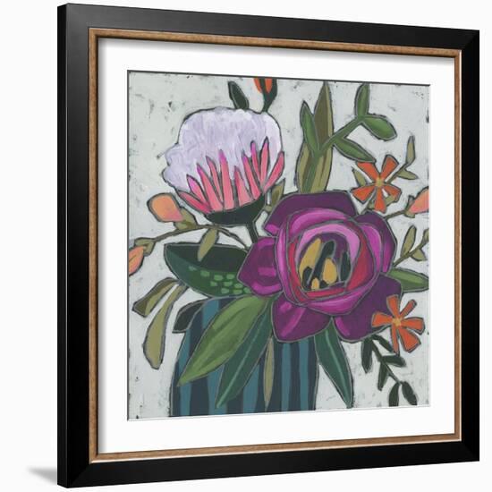 Carnivale Flora II-June Vess-Framed Art Print