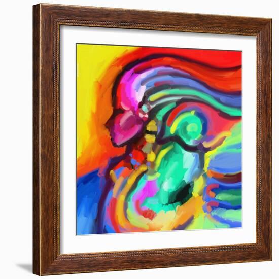 Carnivale Lady 316-Howie Green-Framed Giclee Print