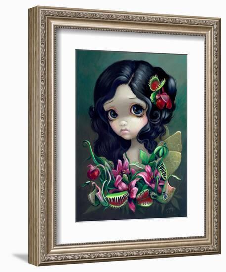 Carnivorous Bouquet Fairy-Jasmine Becket-Griffith-Framed Art Print