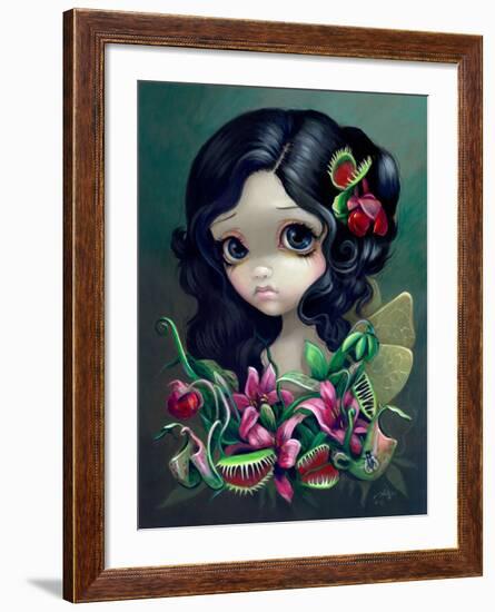 Carnivorous Bouquet Fairy-Jasmine Becket-Griffith-Framed Art Print