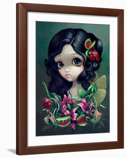 Carnivorous Bouquet Fairy-Jasmine Becket-Griffith-Framed Art Print