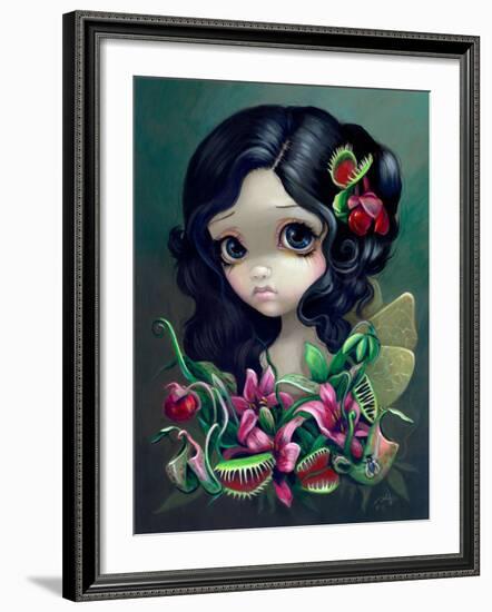 Carnivorous Bouquet Fairy-Jasmine Becket-Griffith-Framed Art Print