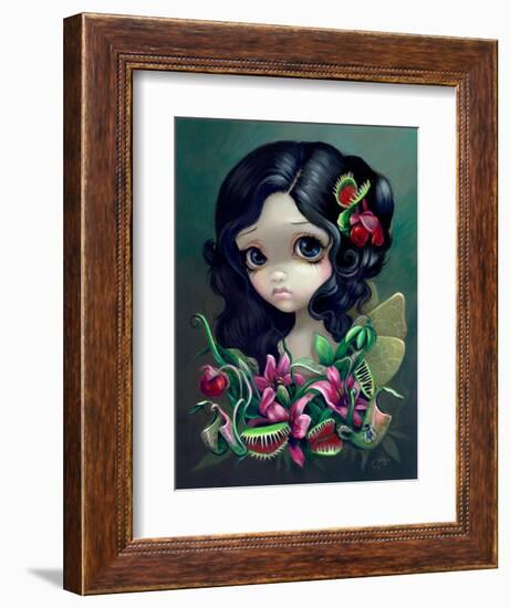 Carnivorous Bouquet Fairy-Jasmine Becket-Griffith-Framed Art Print