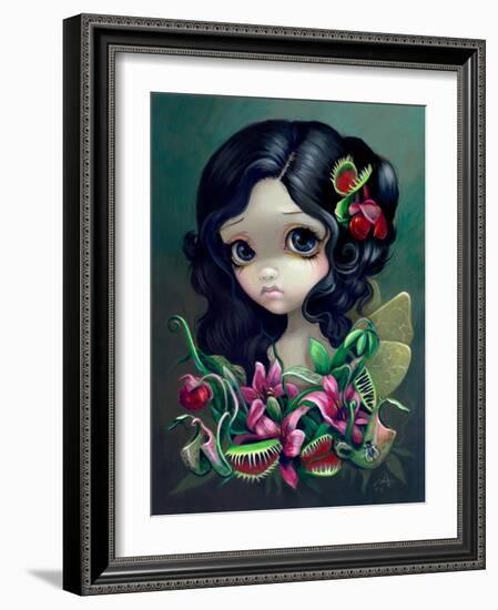 Carnivorous Bouquet Fairy-Jasmine Becket-Griffith-Framed Art Print