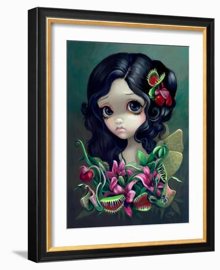 Carnivorous Bouquet Fairy-Jasmine Becket-Griffith-Framed Art Print