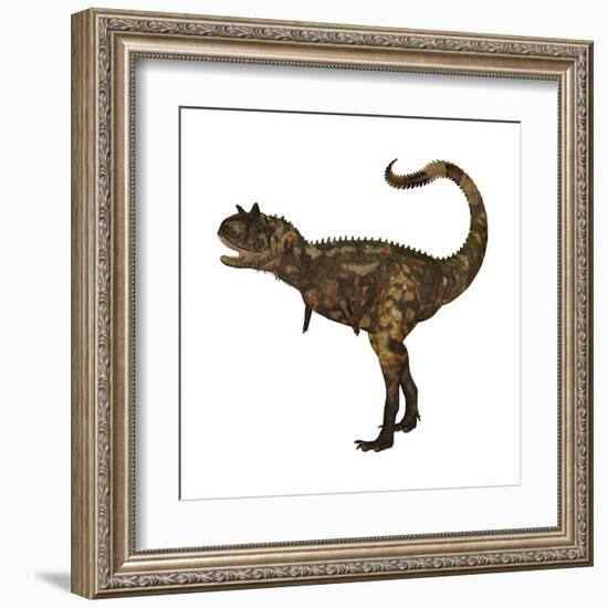 Carnotaurus Dinosaur-Stocktrek Images-Framed Art Print