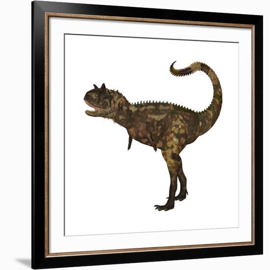 Carnotaurus Dinosaur-Stocktrek Images-Framed Art Print