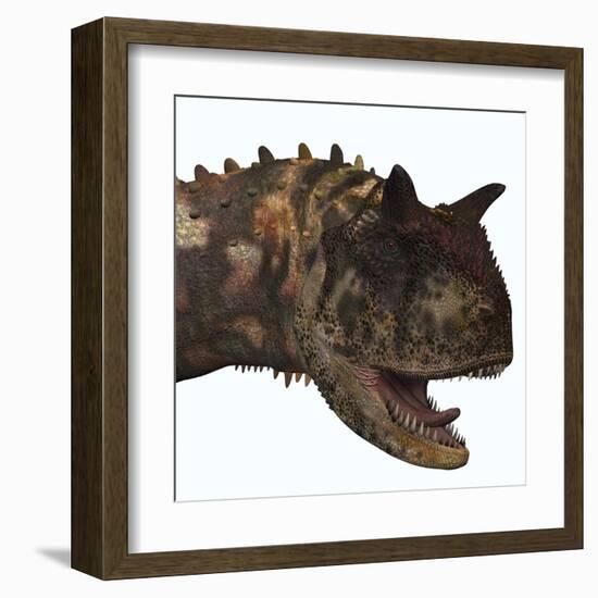 Carnotaurus Dinosaur-Stocktrek Images-Framed Art Print