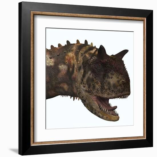 Carnotaurus Dinosaur-Stocktrek Images-Framed Art Print