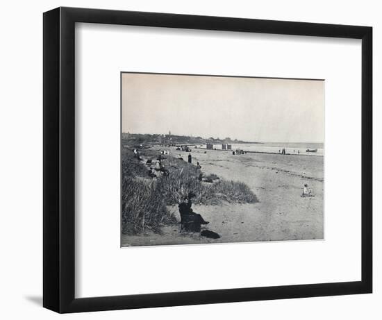 'Carnousetie - The Town and the Beach', 1895-Unknown-Framed Photographic Print