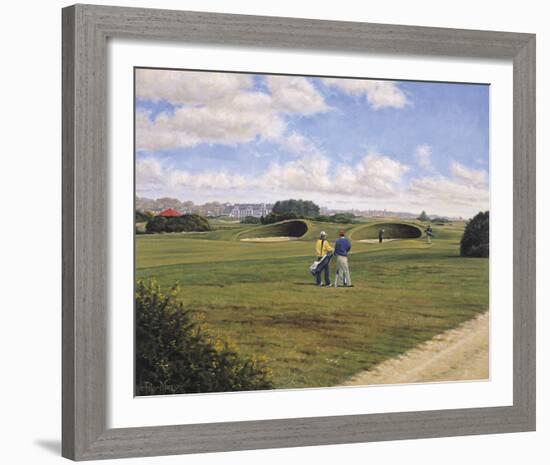 Carnoustie (14th Hole)-Peter Munro-Framed Giclee Print