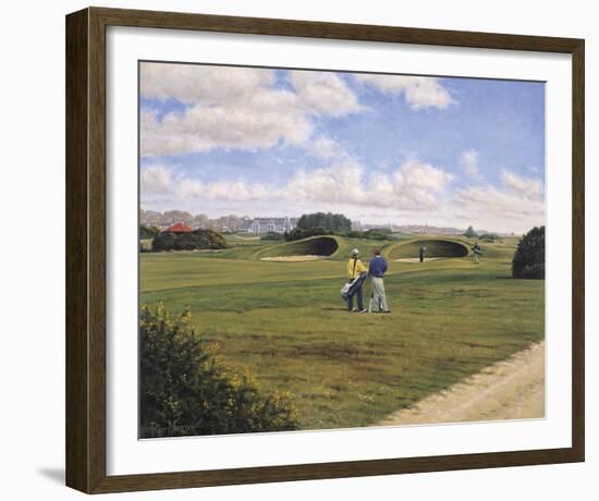 Carnoustie (14th Hole)-Peter Munro-Framed Giclee Print