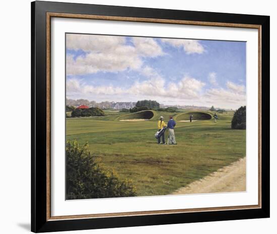 Carnoustie (14th Hole)-Peter Munro-Framed Giclee Print