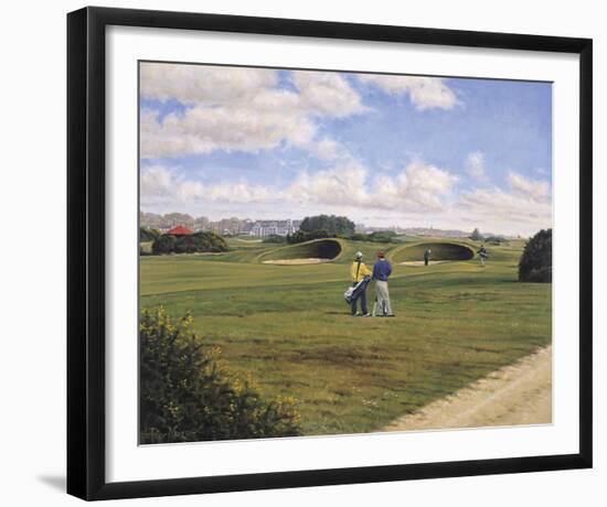 Carnoustie (14th Hole)-Peter Munro-Framed Giclee Print