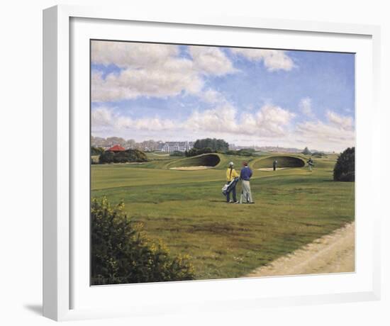 Carnoustie (14th Hole)-Peter Munro-Framed Giclee Print