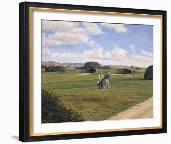 Carnoustie (14th Hole)-Peter Munro-Framed Giclee Print