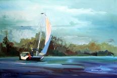 Sailboat-Carol Hallock-Art Print