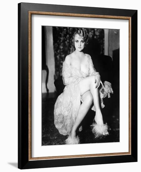 Carol Lombard (1908-1942)-null-Framed Giclee Print