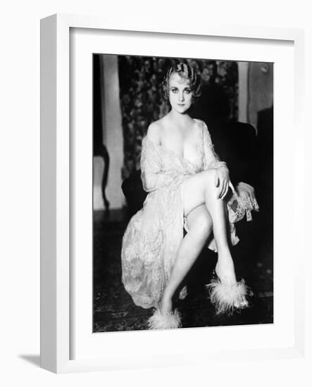 Carol Lombard (1908-1942)-null-Framed Giclee Print