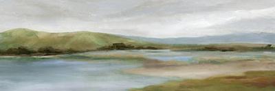 Foothills with Lake-Carol Robinson-Art Print