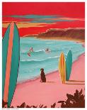 Ditch Plains Surf-Carol Saxe-Art Print